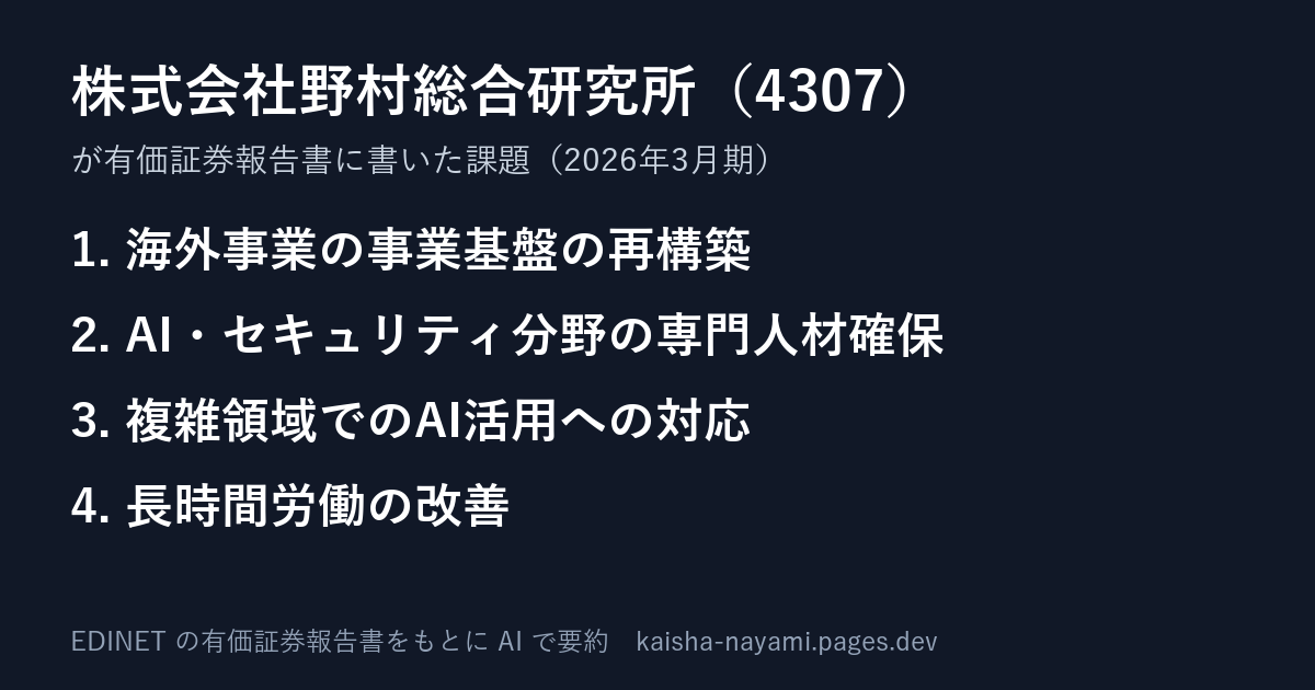 課題の要約の画像