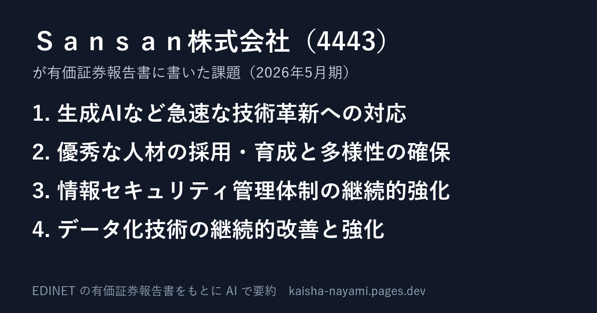 課題の要約の画像