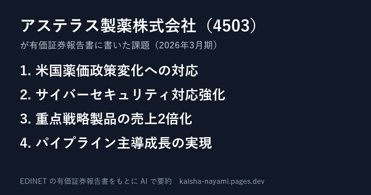 課題の要約の画像
