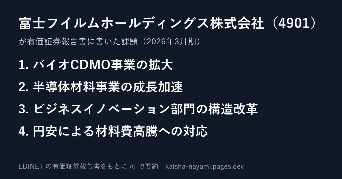 課題の要約の画像