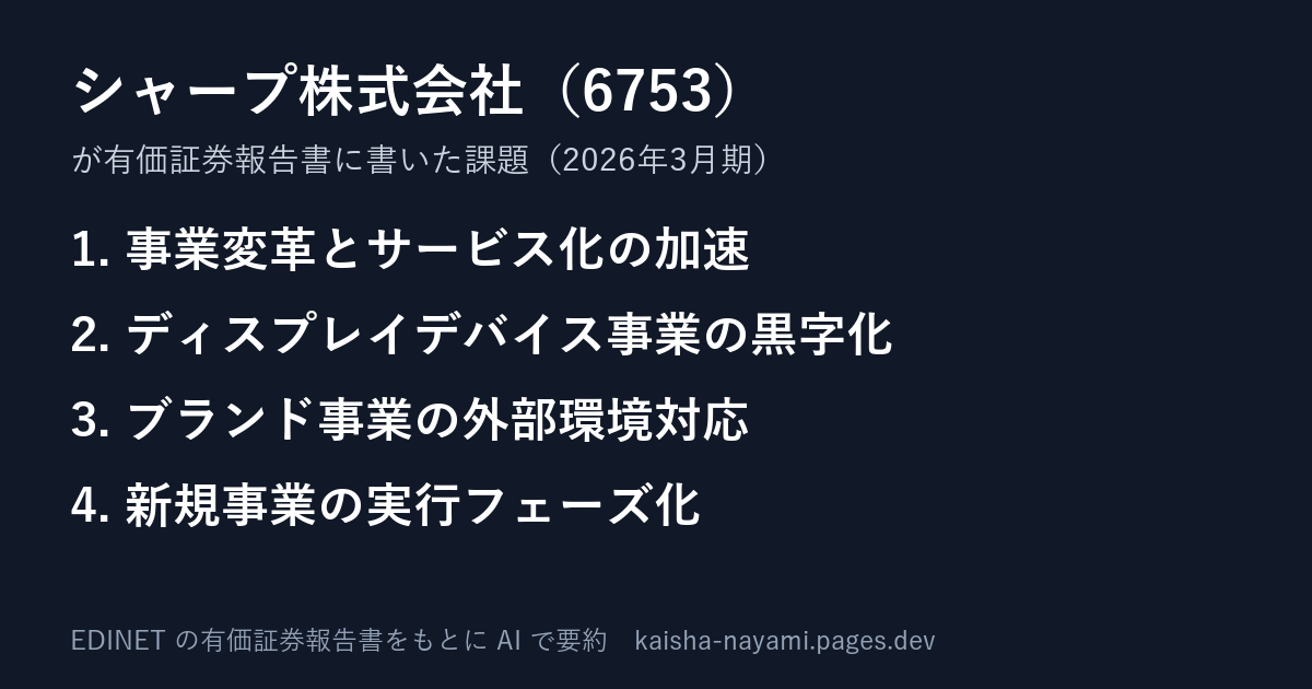 課題の要約の画像
