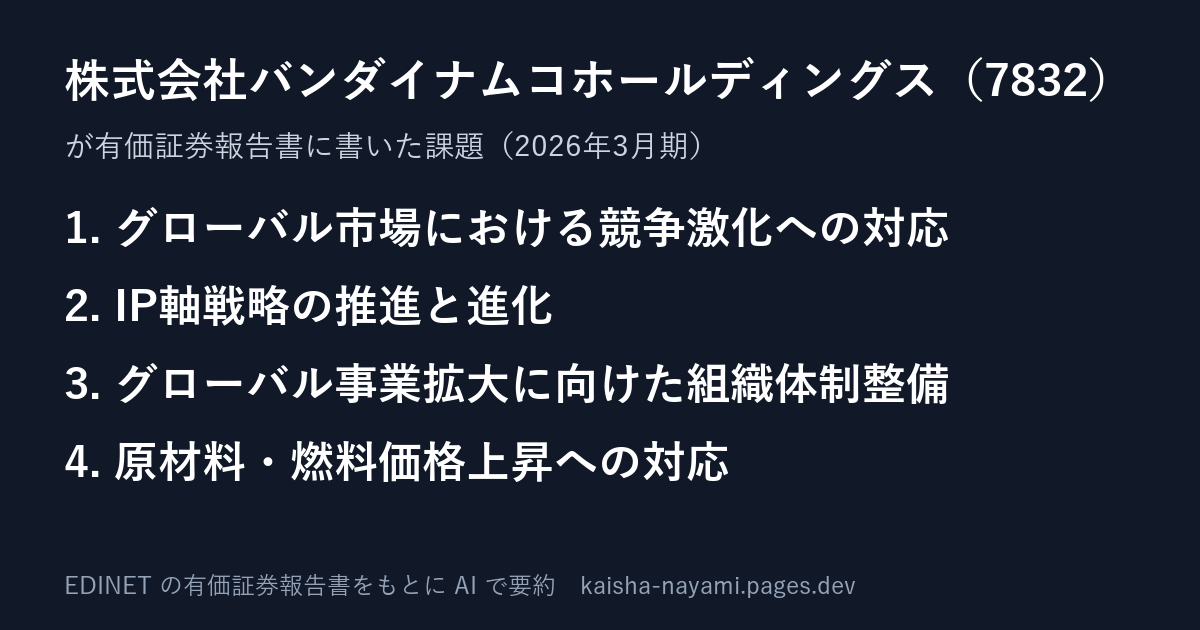 課題の要約の画像