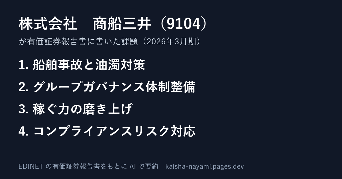 課題の要約の画像