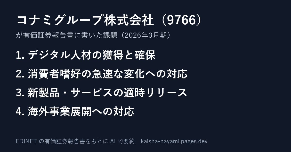 課題の要約の画像